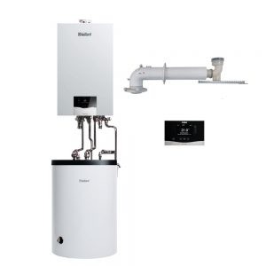 Pakiet Vaillant piec kondensacyjny ecoTEC plus 2,8-21kW zasobnik 120L pogodówka zestaw szachtowy na forum