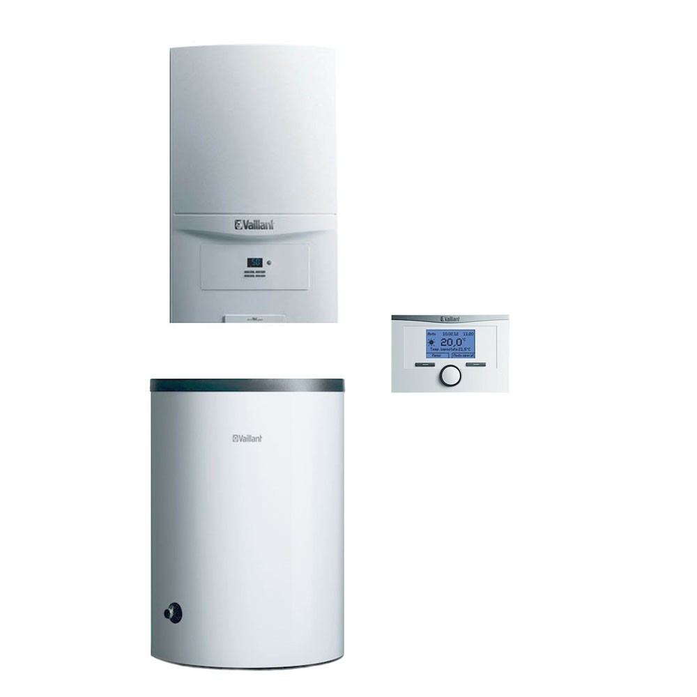 Pakiet Vaillant kocioł ecoTEC Pure 7,2-20,1kW z zasobnikiem 120L regulator pokojowy