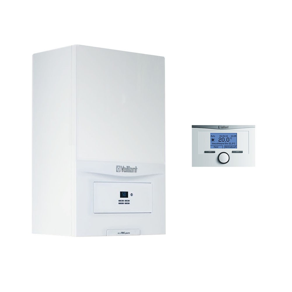 Piec gazowy dwufunkcyjny Vaillant ecoTEC pure 7,2-24,4kW regulator pokojowy na forum