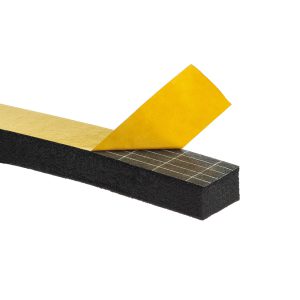 Uszczelka 10x15mm 40&deg;ShA samoprzylepna EPDM 10mb wzmocniona - HIT
