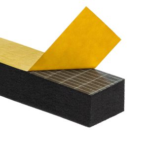Uszczelka 20x30mm 40&deg;ShA samoprzylepna EPDM 10mb wzmocniona - HIT