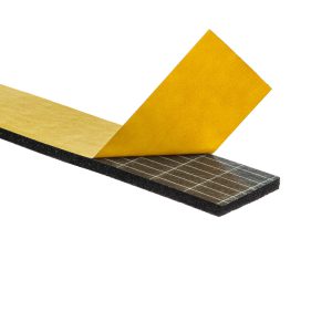Uszczelka 2x20mm 40&deg;ShA samoprzylepna EPDM 10mb wzmocniona - HIT