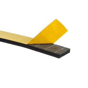 Uszczelka 3x15mm 40&deg;ShA samoprzylepna EPDM 10mb wzmocniona - HIT