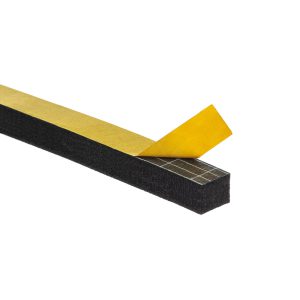Uszczelka 8x10mm 40°ShA samoprzylepna EPDM 10mb wzmocniona - HIT